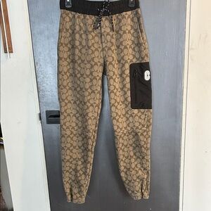 Coach Signature joggers Pants / never worn